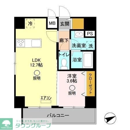 Garden House III 大宮土呂駅前の物件間取画像